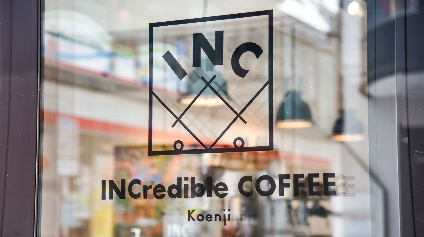 INCredible COFFEEロゴ